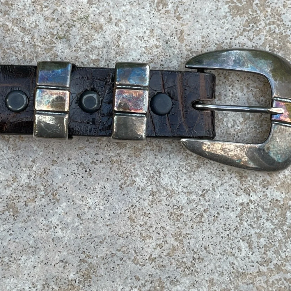 Flemings of Buckhead alligator belt